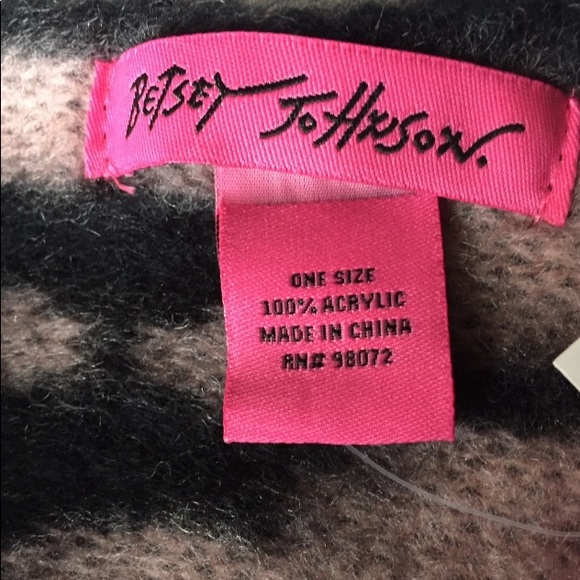 Betsey Johnson Blush Cozy-Critter Muffler Scarf - Picture 9 of 11